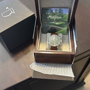 Limited Edition Masters Watch with Brown Leather Strap (0779 of 1800).